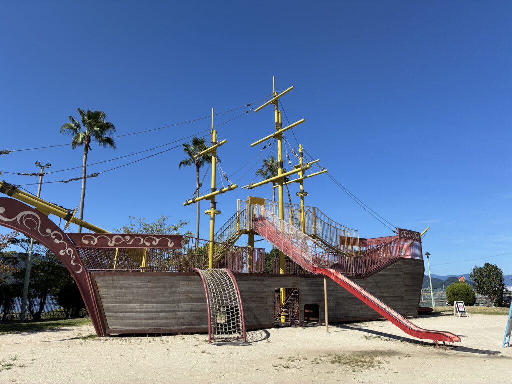 船のアスレチック